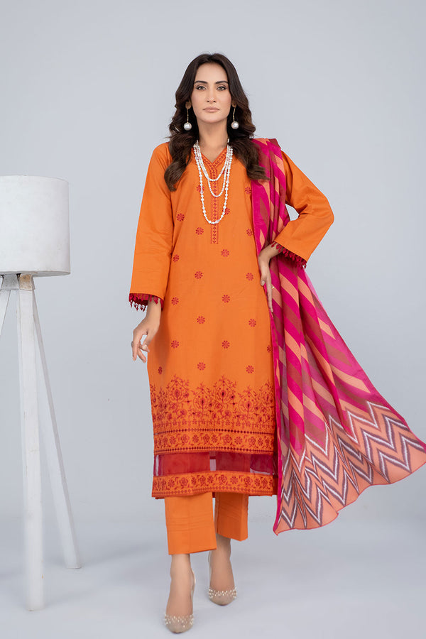 SEC-84 - SAFWA ETSY 3-PIECE EMBROIDERED COLLECTION VOL 07