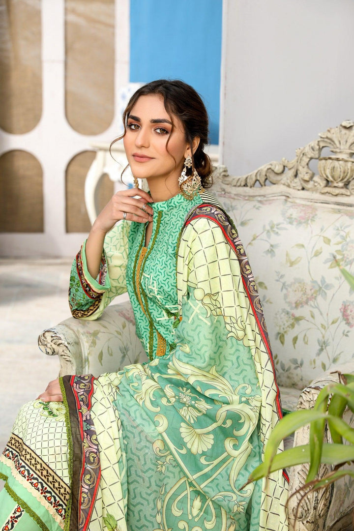 SPC-16 - SAFWA PRAHA COLLECTION 3 PIECE SUIT - Three Piece Suit-SAFWA -SAFWA Brand Pakistan online shopping for Designer Dresses | SAFWA | DRESS | DESIGN | DRESSES | PAKISTANI DRESSES