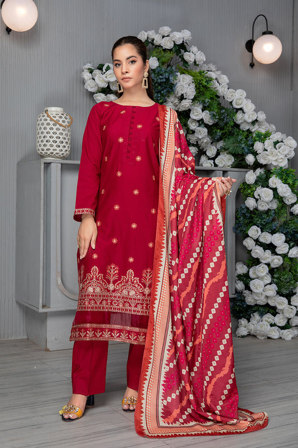 SEC-94 - SAFWA ETSY 3-PIECE EMBROIDERED COLLECTION VOL 08