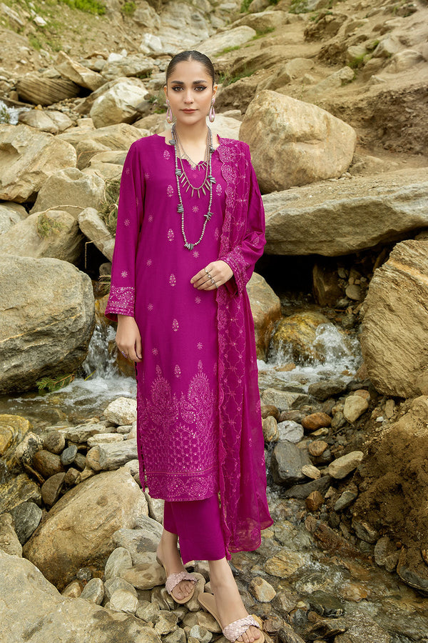 ASC-18 - SAFWA ADORE EMBROIDERED 3-PIECE COLLECTION VOL 02
