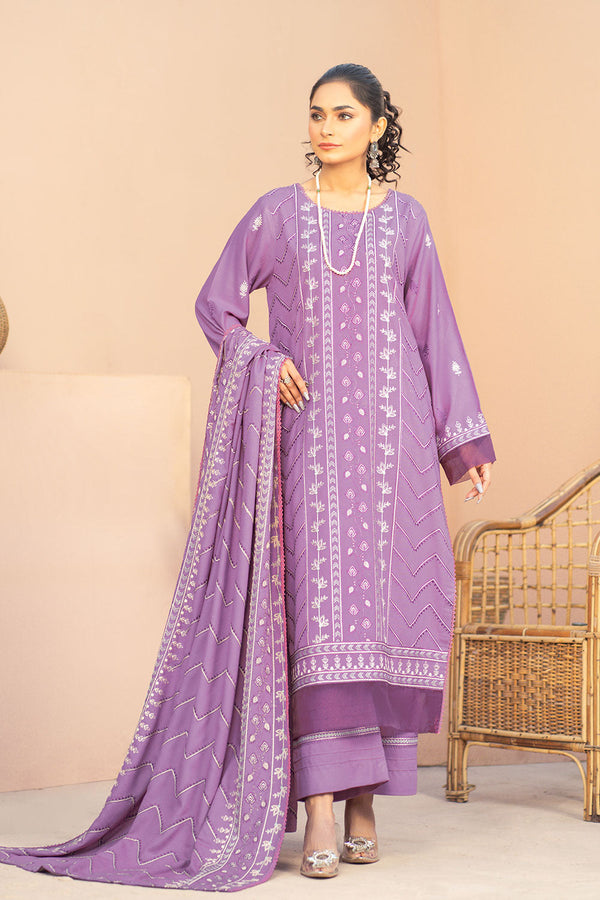 VCS-11 - SAFWA VINCA EMBROIDERED 3-PIECE COLLECTION VOL 01