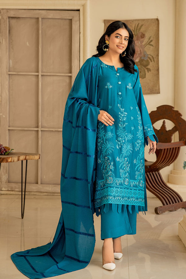 ASC-04 - SAFWA ASHLEY EMBROIDERED 3-PIECE COLLECTION VOL 01