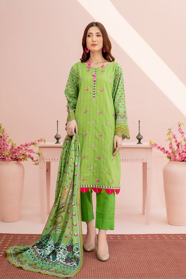 ACS-04 - SAFWA AMBER 3-PIECE EMBROIDERED COLLECTION VOL 01