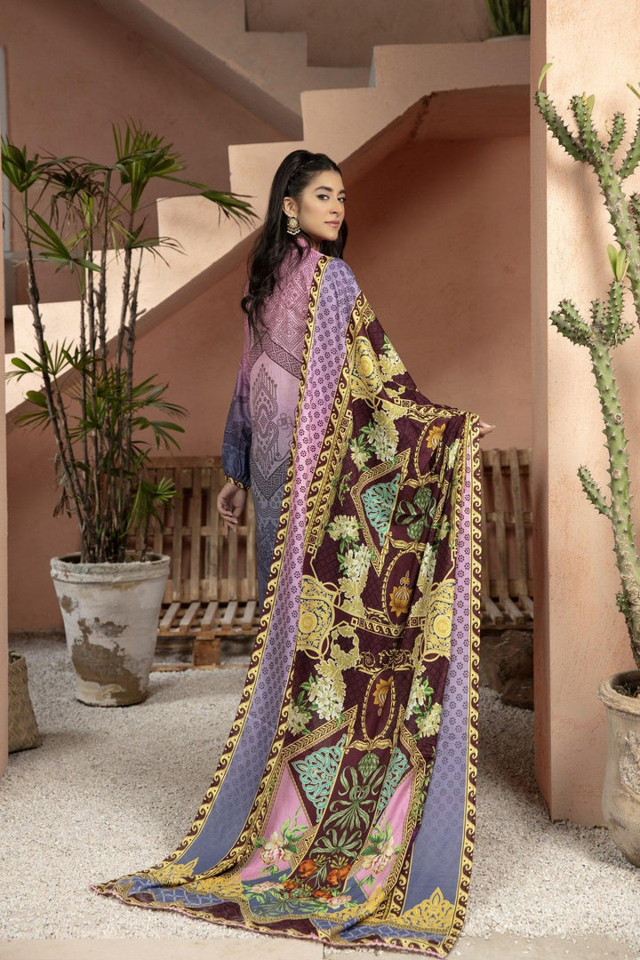 SBT-18 - SAFWA BOTANIC EMBROIDERED 3-PIECE COLLECTION VOL 02 Dresses | Dress Design | Pakistani Dresses | Online Shopping in Pakistan 2022