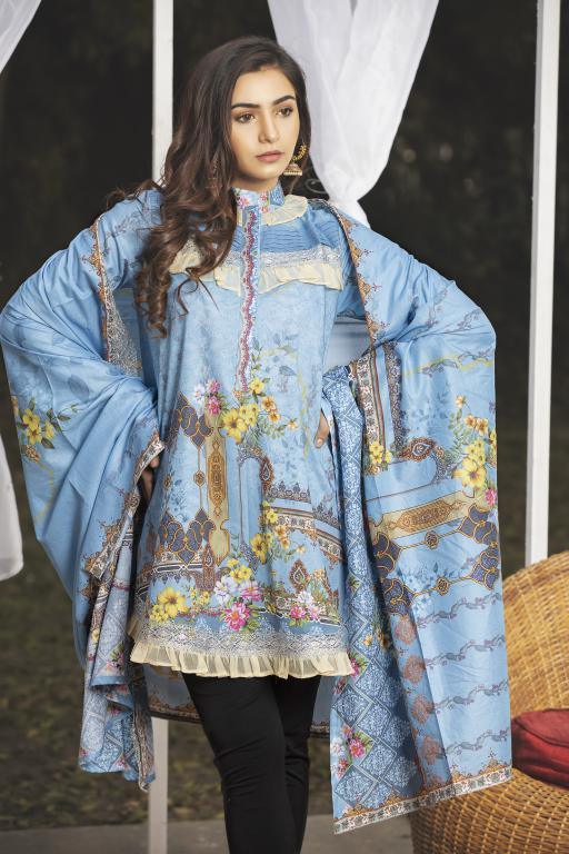 SL-18 -SAFWA LAWN-SALVIA COLLECTION VOL 03 2020 - PRINTED -2 PIECE DRESS - Safwa |Dresses| Pakistani Dresses| Fashion|Online Shopping