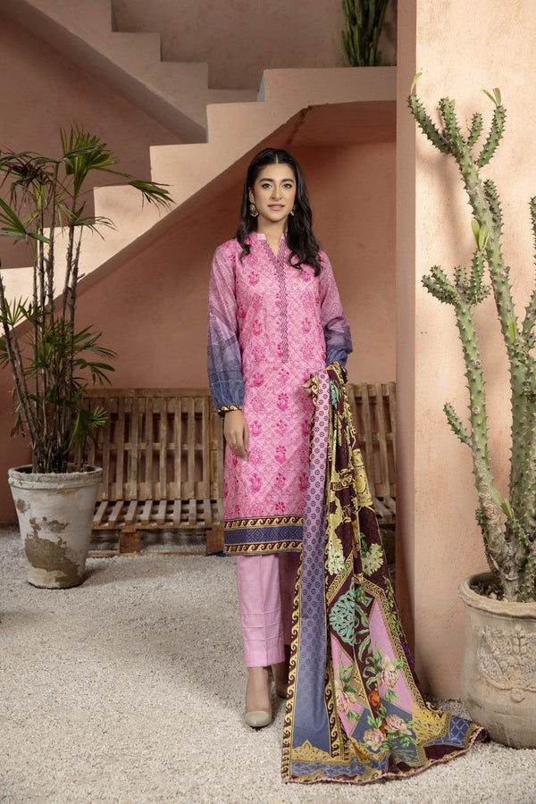 SBT-18 - SAFWA BOTANIC EMBROIDERED 3-PIECE COLLECTION VOL 02 Dresses | Dress Design | Pakistani Dresses | Online Shopping in Pakistan 2022