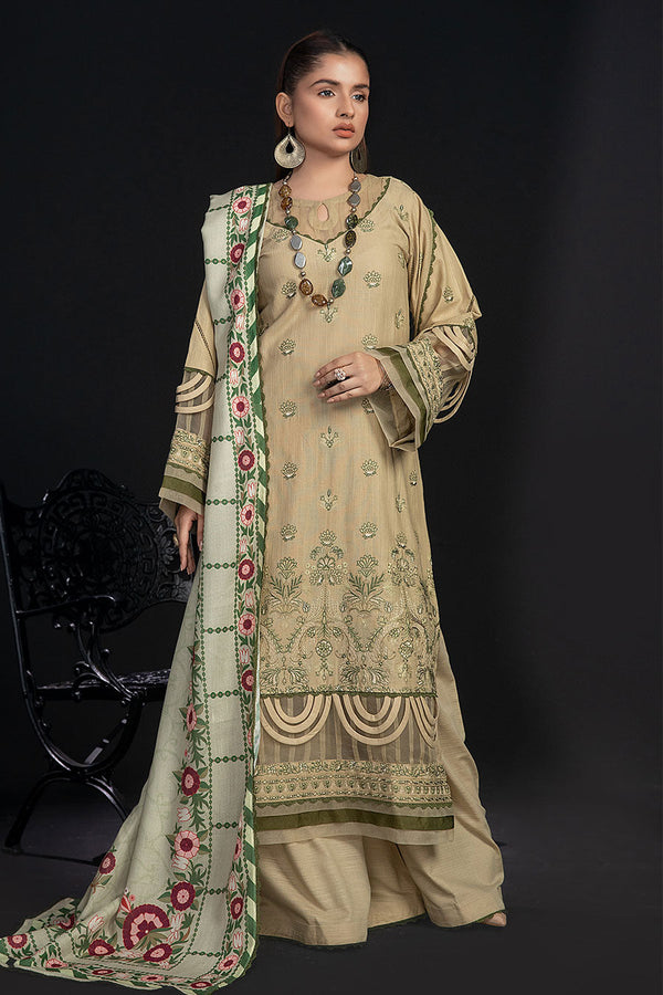 CSC-04 - SAFWA CALISTA EMBROIDERED KHADDAR COLLECTION