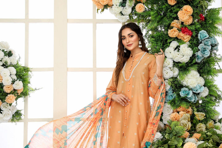 SEC-19 - SAFWA ETSY 3-PIECE EMBROIDERED COLLECTION VOL 02 - SAFWA Brand