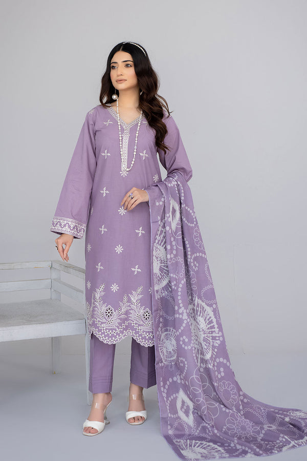 SEC-85 - SAFWA ETSY 3-PIECE EMBROIDERED COLLECTION VOL 07