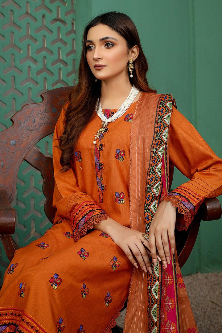 KEC-25 - SAFWA KEVA EMBROIDERED KHADDAR COLLECTION SAFWA | Dresses | Pakistani Dresses | Dress Design
