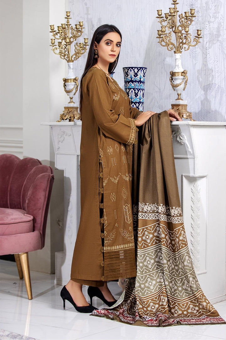 KEC-20 - SAFWA KEVA EMBROIDERED KHADDAR COLLECTION SAFWA | Dresses | Pakistani Dresses | Dress Design