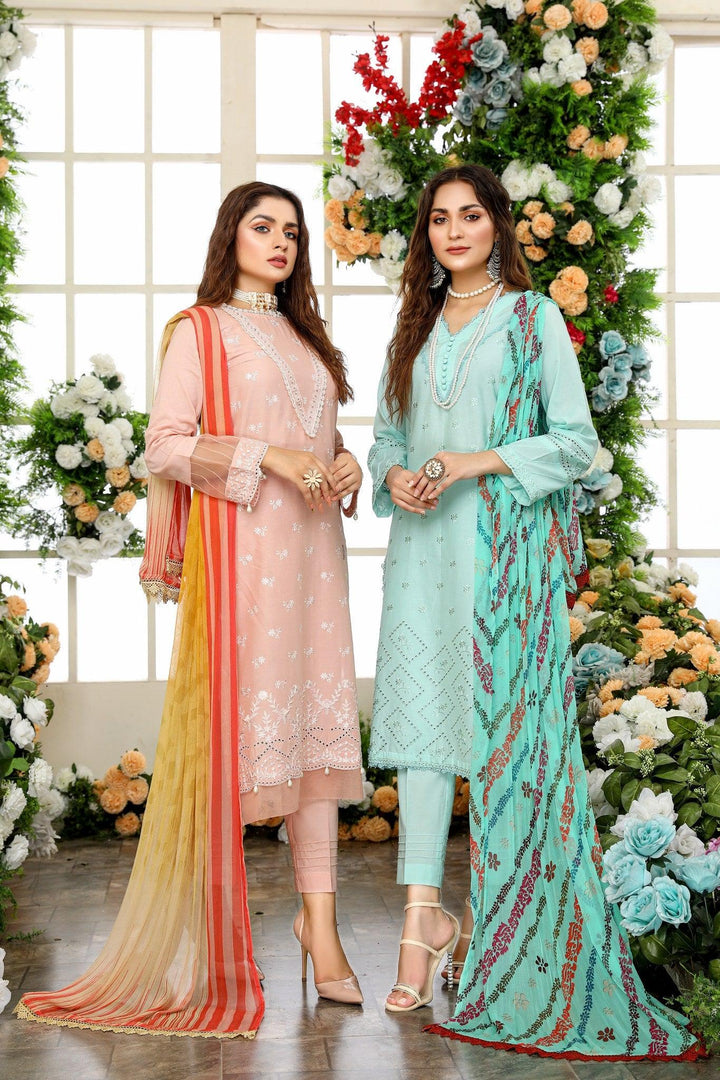 SEC-20 - SAFWA ETSY 3-PIECE EMBROIDERED COLLECTION VOL 02 - SAFWA Brand