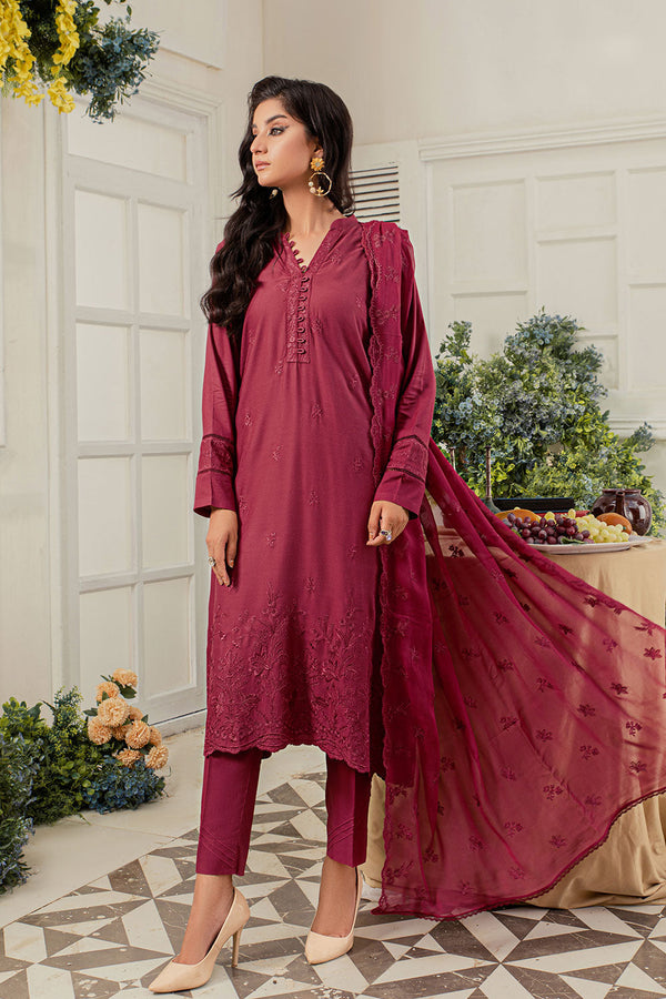 GVS-06 - SAFWA GLAM EMBROIDERED 3-PIECE COLLECTION VOL 01