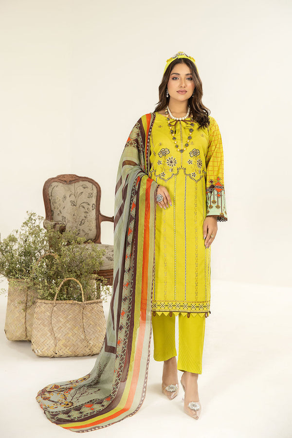 SBT-25 - SAFWA BOTANIC EMBROIDERED COLLECTION