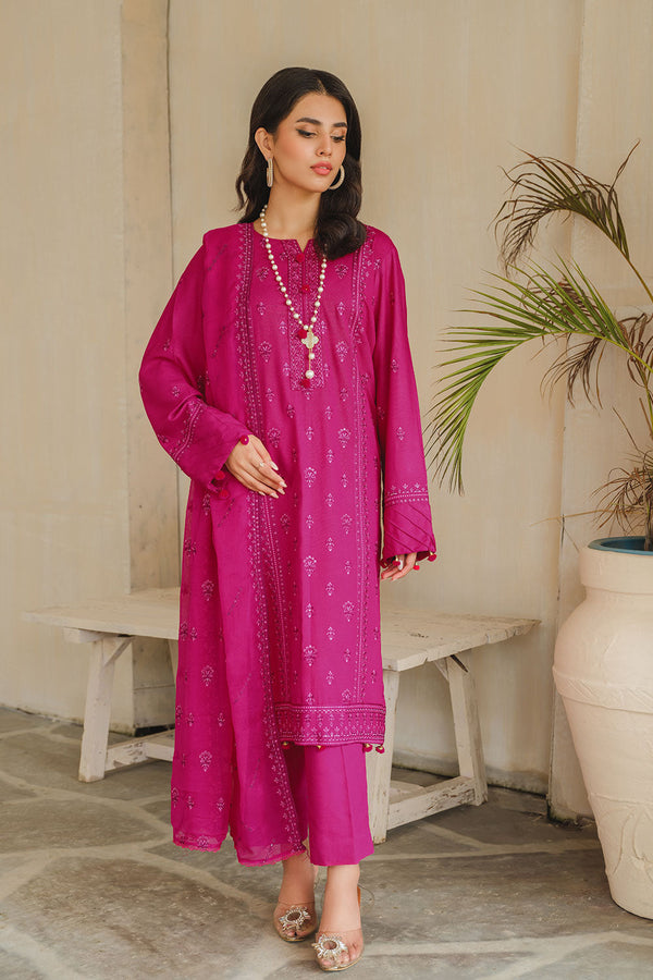 ASC-08 - SAFWA ADORE EMBROIDERED 3-PIECE COLLECTION VOL 01