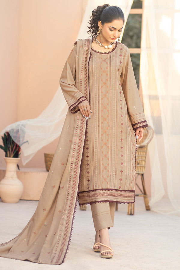 VCS-09 - SAFWA VINCA EMBROIDERED 3-PIECE COLLECTION VOL 01