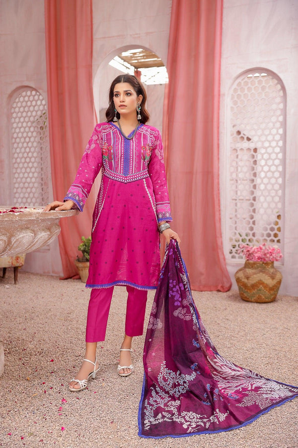 SPC-20 - SAFWA PRAHA COLLECTION 3 PIECE SUIT - Three Piece Suit-SAFWA -SAFWA Brand Pakistan online shopping for Designer Dresses | SAFWA | DRESS | DESIGN | DRESSES | PAKISTANI DRESSES
