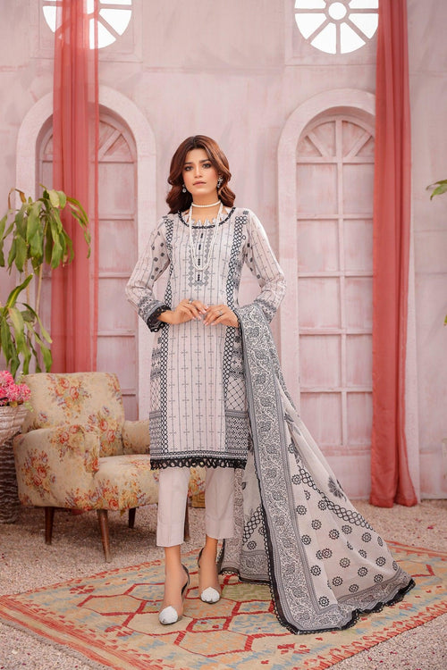 white christmas dresses Pakistani Style Sharara Dress For Eid 2024 main image 0