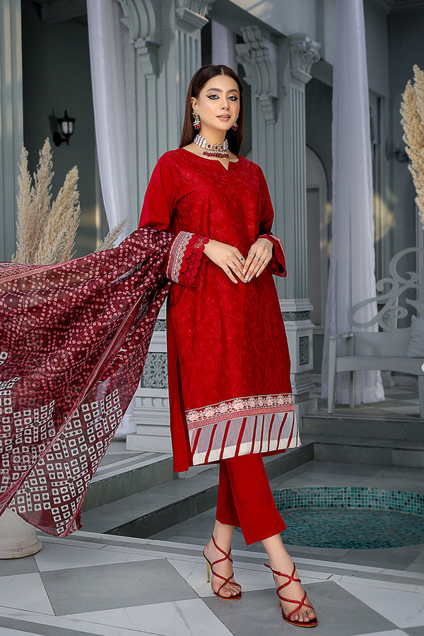 SEC-40 - SAFWA ETSY 3-PIECE EMBROIDERED COLLECTION VOL 03