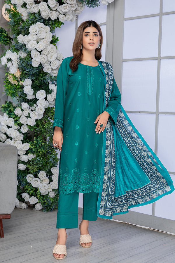 SEC-95 - SAFWA ETSY 3-PIECE EMBROIDERED COLLECTION VOL 08