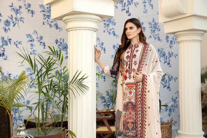 SY-24 - YANFA COLLECTION Vol 3 2021 - Three Piece Suit-SAFWA -SAFWA Brand Pakistan online shopping for Designer Dresses