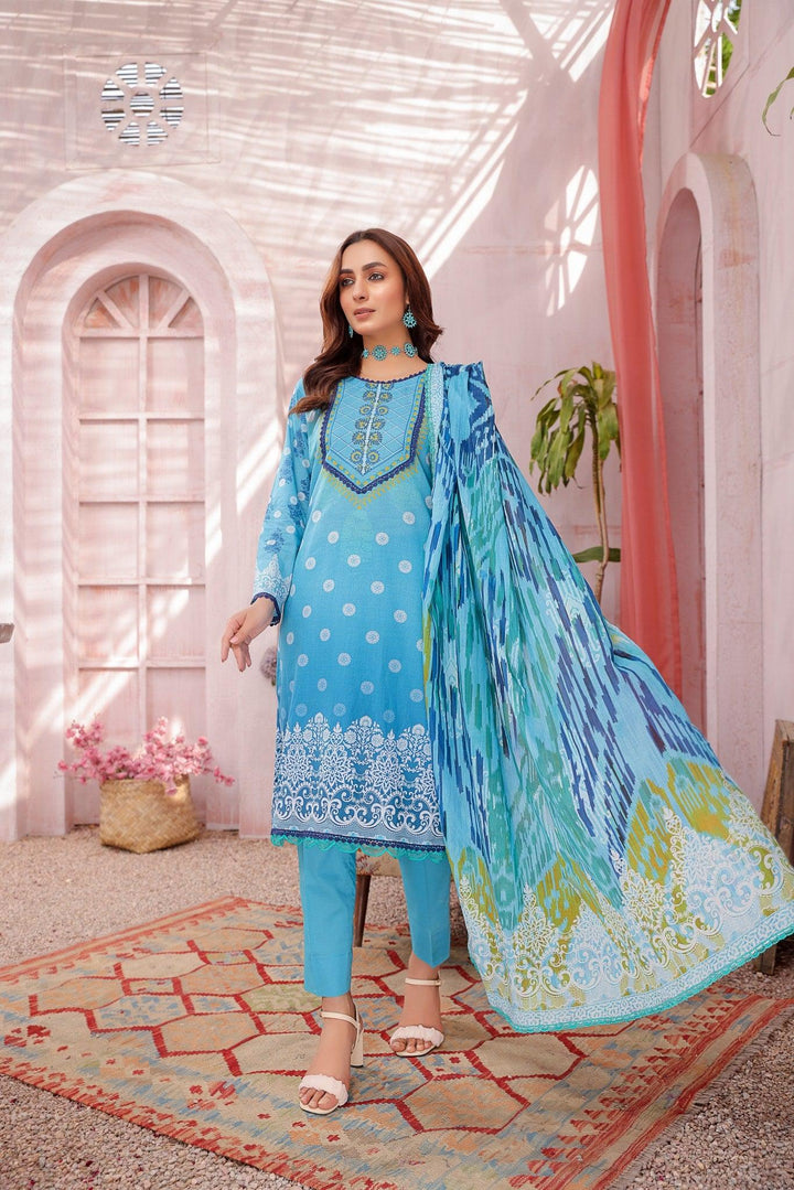 SPC-24 - SAFWA PRAHA COLLECTION 3 PIECE SUIT - Three Piece Suit-SAFWA -SAFWA Brand Pakistan online shopping for Designer Dresses | SAFWA | DRESS | DESIGN | DRESSES | PAKISTANI DRESSES