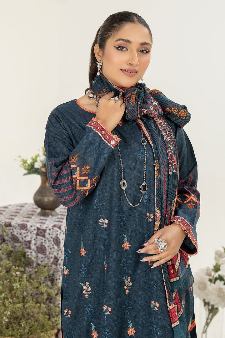 SBT-27 - SAFWA BOTANIC EMBROIDERED COLLECTION