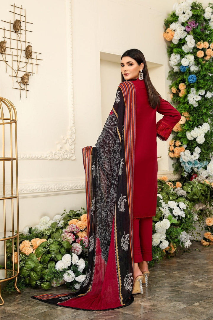 SEC-25 - SAFWA ETSY 3-PIECE EMBROIDERED COLLECTION VOL 02 - SAFWA Brand