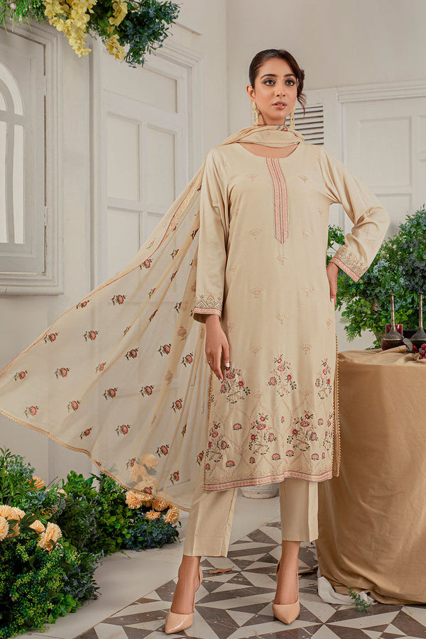 GVS-07 - SAFWA GLAM EMBROIDERED 3-PIECE COLLECTION VOL 01