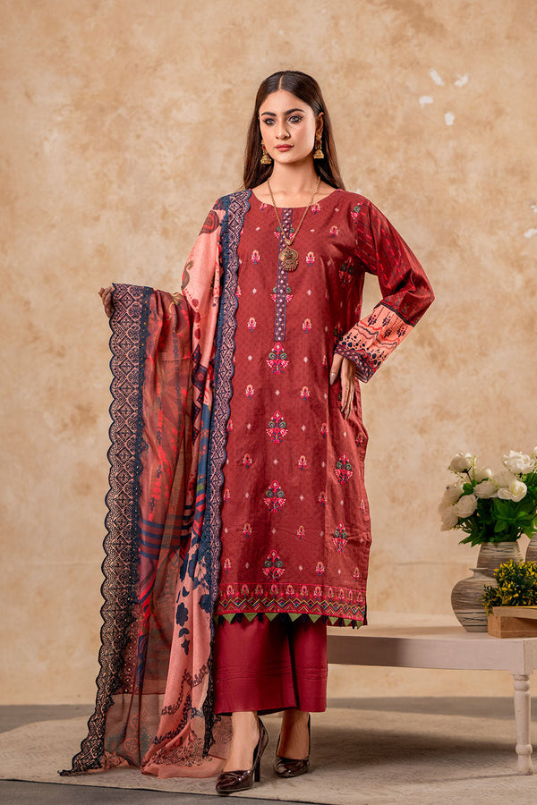CHC-07 - SAFWA CHILL 3-PIECE EMBROIDERED COLLECTION VOL 01