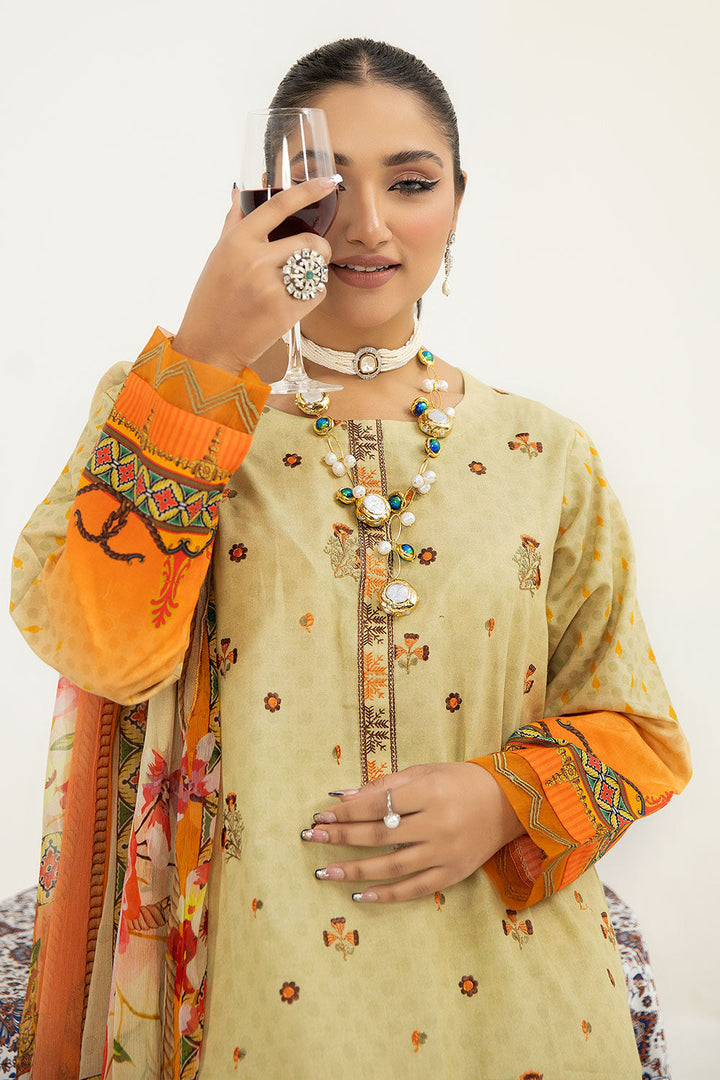 SBT-28 - SAFWA BOTANIC EMBROIDERED COLLECTION