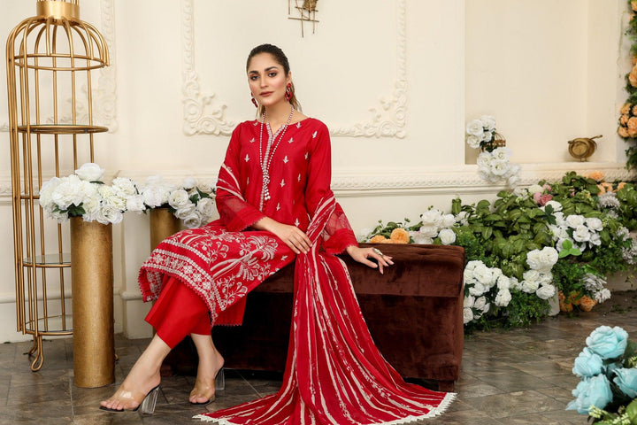 SEC-30 - SAFWA ETSY 3-PIECE EMBROIDERED COLLECTION VOL 02 - SAFWA Brand