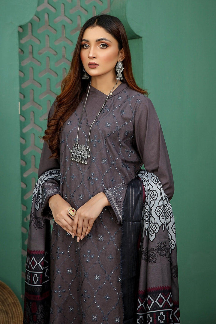 KEC-28 - SAFWA KEVA EMBROIDERED KHADDAR COLLECTION SAFWA | Dresses | Pakistani Dresses | Dress Design