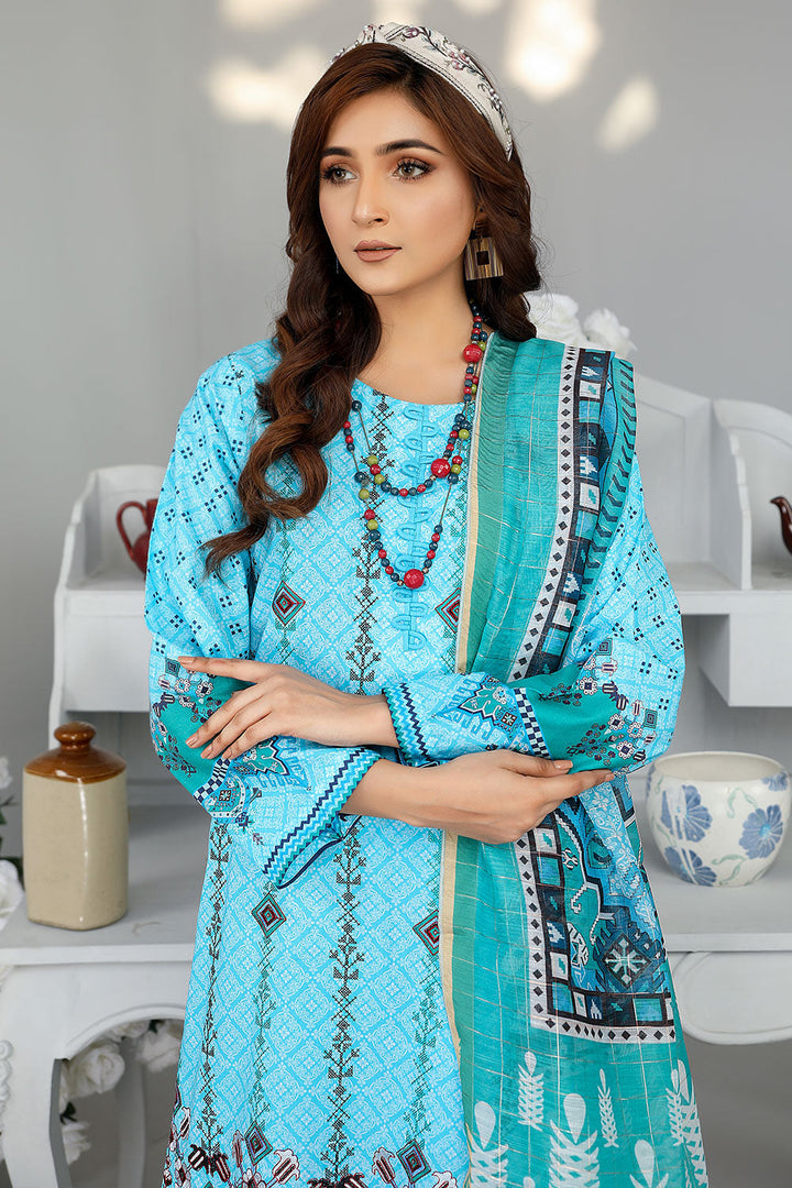 SBT-31 - SAFWA BOTANIC EMBROIDERED COLLECTION