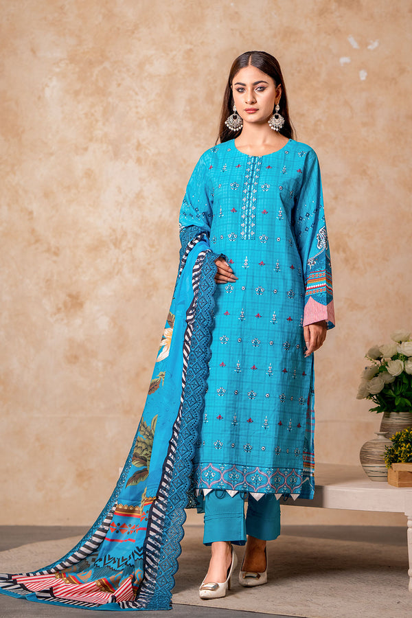CHC-08 - SAFWA CHILL 3-PIECE EMBROIDERED COLLECTION VOL 01