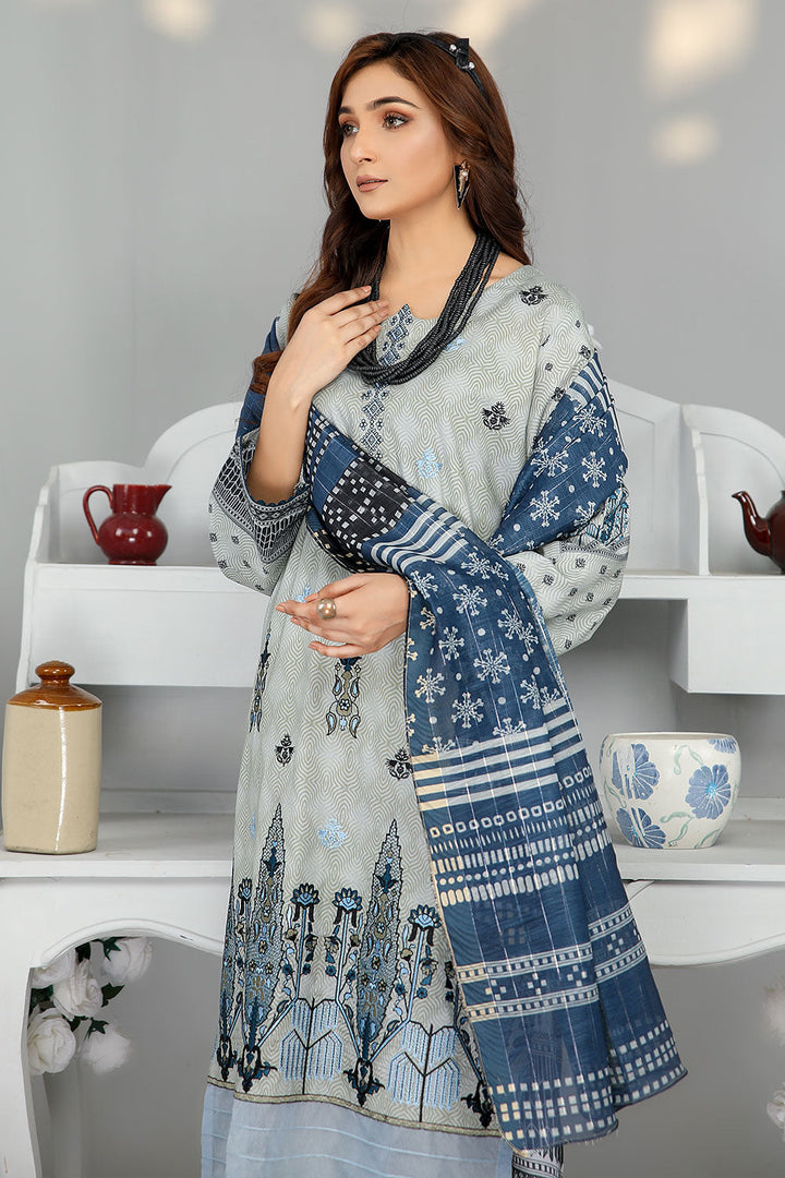 SBT-33 - SAFWA BOTANIC EMBROIDERED COLLECTION