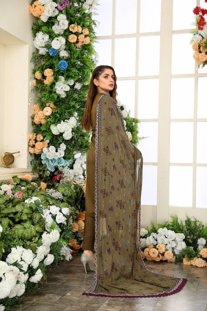 SEC-33 - SAFWA ETSY 3-PIECE EMBROIDERED COLLECTION VOL 02 - SAFWA Brand