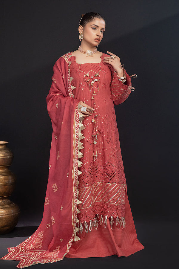 CSC-07 - SAFWA CALISTA EMBROIDERED KHADDAR COLLECTION