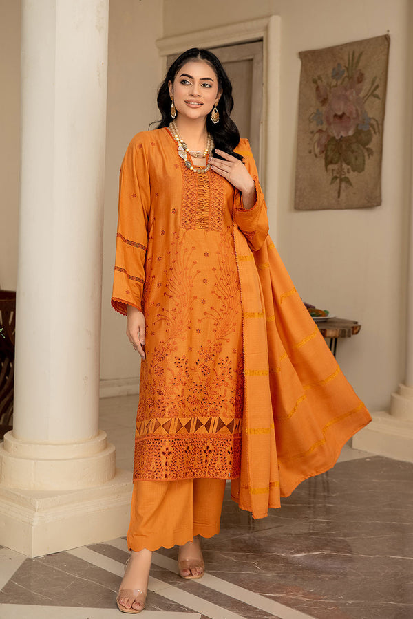 ASC-08 - SAFWA ASHLEY EMBROIDERED 3-PIECE COLLECTION VOL 01