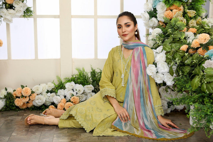 SEC-34 - SAFWA ETSY 3-PIECE EMBROIDERED COLLECTION VOL 02 - SAFWA Brand