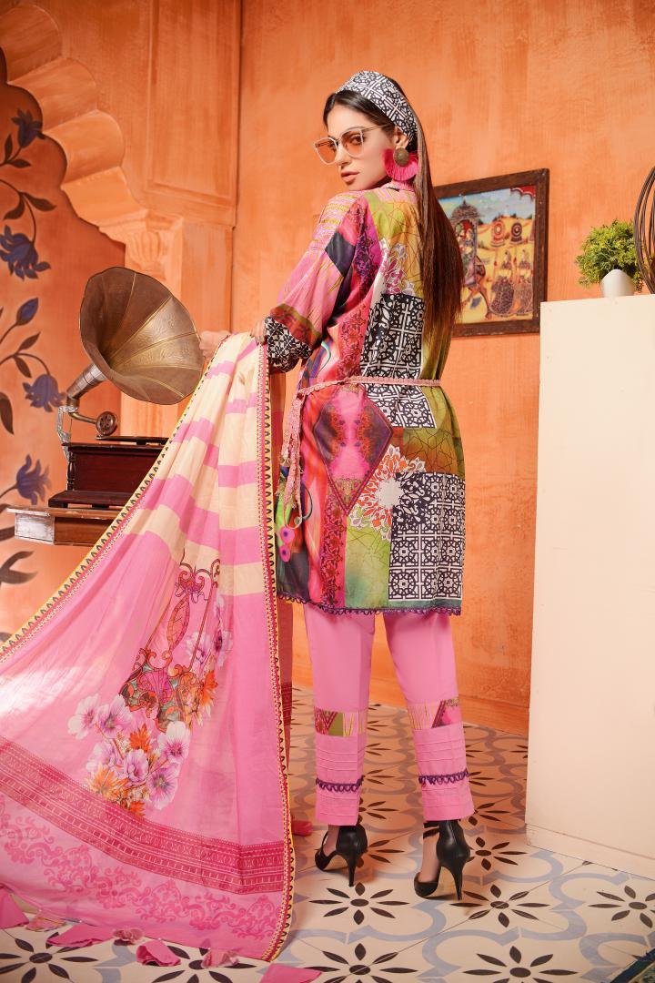SM-36 - SAFWA EMBROIDERED 3-PIECE MODA COLLECTION 2021 -| SAFWA DRESS DESIGN | DRESSES | PAKISTANI DRESSES | SAFWA BRAND Pakistani online shopping for Designer Dresses