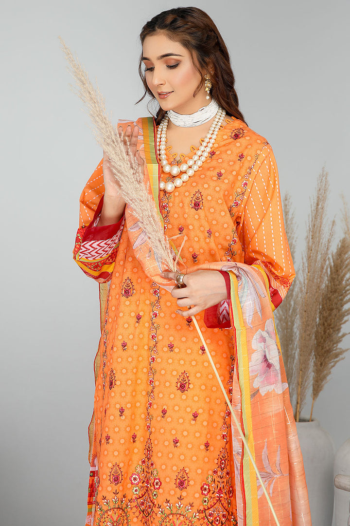 SBT-37 - SAFWA BOTANIC EMBROIDERED COLLECTION