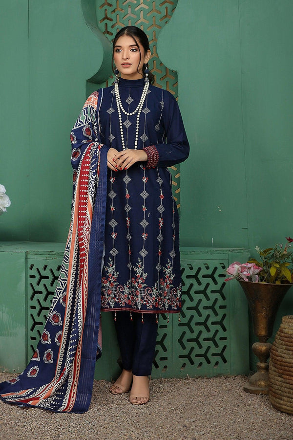 KEC-30 - SAFWA KEVA EMBROIDERED KHADDAR COLLECTION SAFWA | Dresses | Pakistani Dresses | Dress Design
