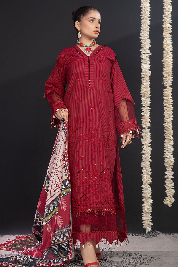 CSC-09 - SAFWA CALISTA EMBROIDERED KHADDAR COLLECTION