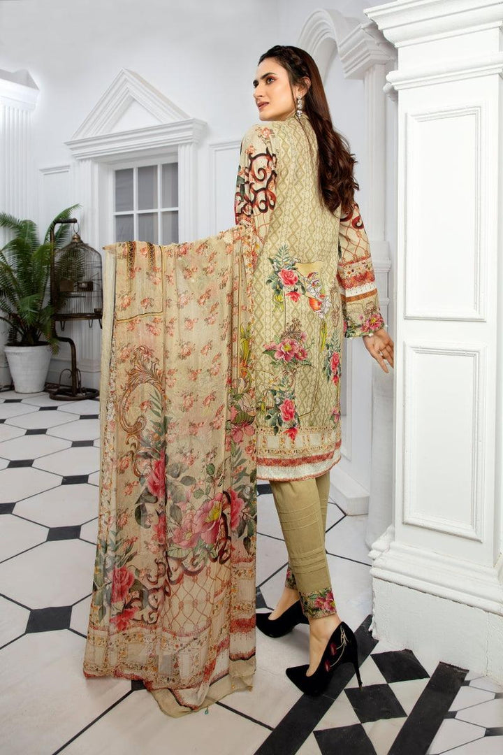 BL-38 - BELLA COLLECTION - 3 PIECE SUIT 2021-Three Piece Suit-SAFWA -SAFWA Brand Pakistan online shopping for Designer Dresses