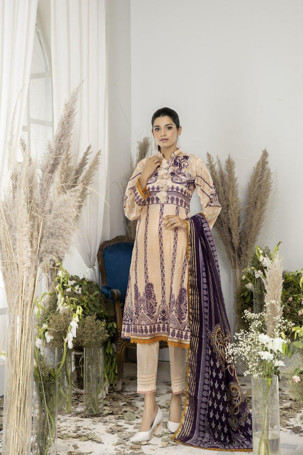 SPC-38 - SAFWA PRAHA COLLECTION 3 PIECE SUIT - Three Piece Suit-SAFWA -SAFWA Brand Pakistan online shopping for Designer Dresses | SAFWA | DRESS | DESIGN | DRESSES | PAKISTANI DRESSES
