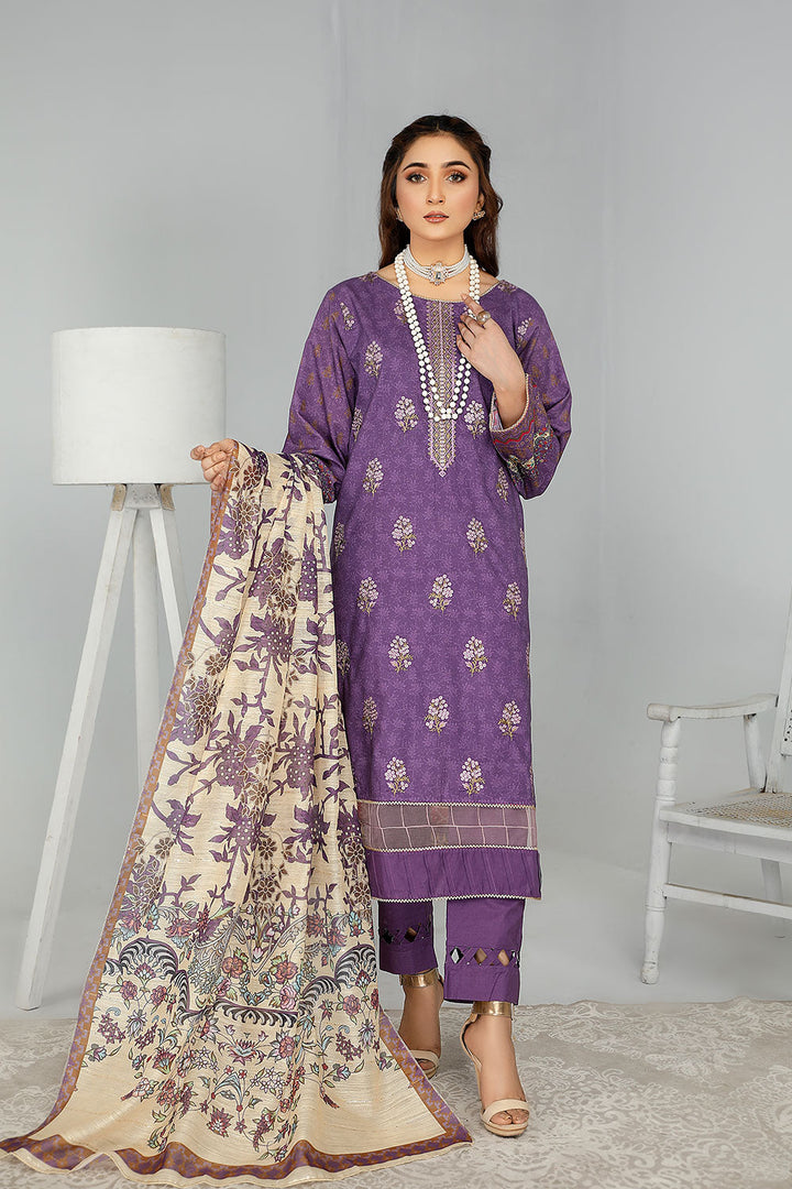 SBT-39 - SAFWA BOTANIC EMBROIDERED COLLECTION