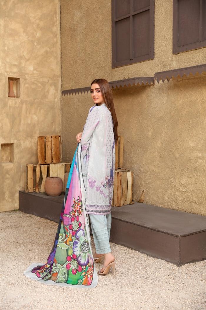 SPR-39 - SAFWA PRAHA COLLECTION 3 PIECE SUIT 2021 - Three Piece Suit-SAFWA -SAFWA Brand Pakistan online shopping for Designer Dresses| SAFWA| DRESS| DESIGN| DRESSES| PAKISTANI DRESSES