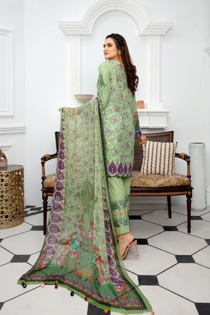 BL-39 - BELLA COLLECTION - 3 PIECE SUIT 2021-Three Piece Suit-SAFWA -SAFWA Brand Pakistan online shopping for Designer Dresses