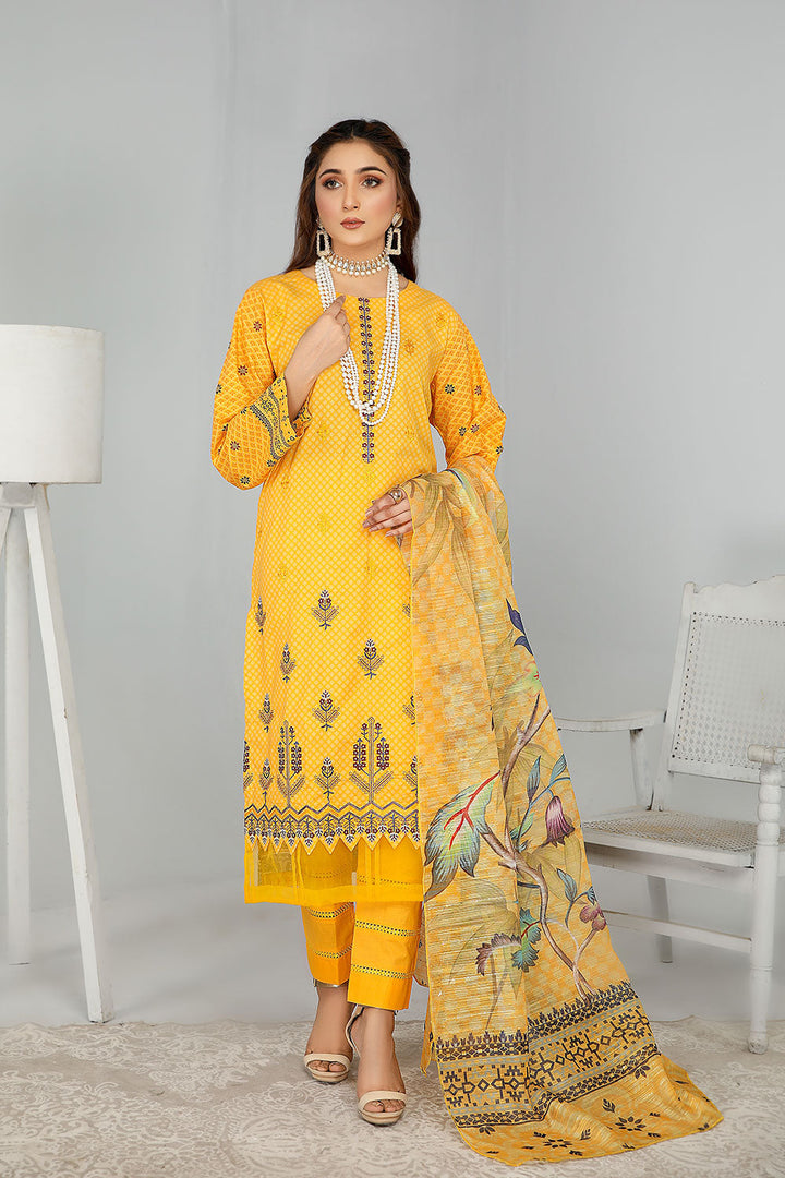 SBT-40 - SAFWA BOTANIC EMBROIDERED COLLECTION